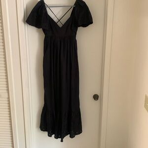 En Saison black maxi dress